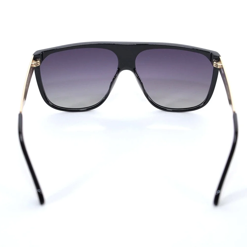 Quay Australia NO CURFEW Shield Sunglasses - Black/Smoke Polarized - NWT - Picture 10 of 12